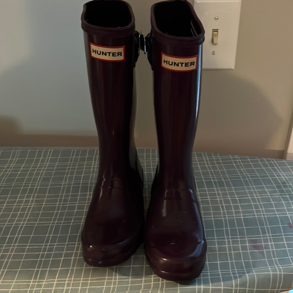 HUNTER RAIN BOOTS SIZE 1